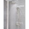 Anzzi Heavy Rainfall Stainless Steel Shower Bar with Hand Sprayer in Brushed Nickel SH-AZ101BN - alternate 7